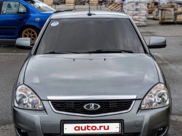 2009 Lada (ВАЗ) Priora I, серый, 720000 рублей - вид 1