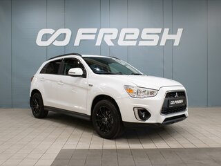 2014 Mitsubishi ASX I Рестайлинг, белый, 1450000 рублей, вид 1