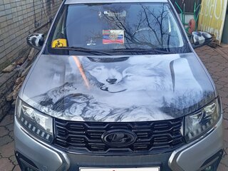 2021 Lada (ВАЗ) Largus Cross I Рестайлинг, серебристый, 1300000 рублей, вид 2