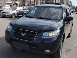 2007 Hyundai Santa Fe II, чёрный, 780000 рублей, вид 1