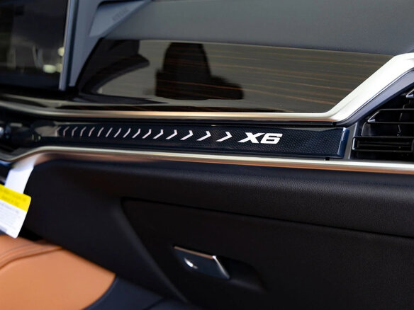 2026 BMW X6 40i III (G06) Рестайлинг, серебристый - вид 21