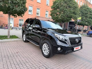 2016 Toyota Land Cruiser Prado 150 Series Рестайлинг 1, чёрный, 4200000 рублей, вид 3