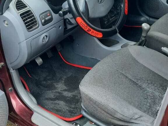 2007 Hyundai Accent ТагАЗ II, красный, 250000 рублей - вид 10
