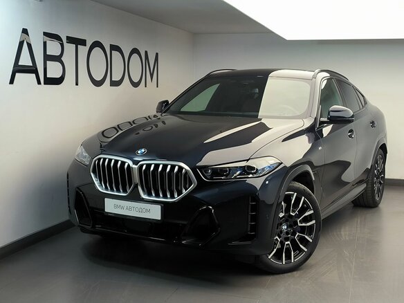 2025 BMW X6 40i III (G06) Рестайлинг, синий, 13450000 рублей