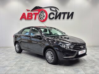 2019 Lada (ВАЗ) Vesta I, чёрный, 875000 рублей, вид 1