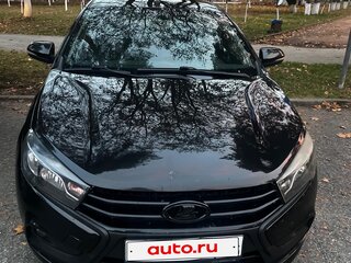 2017 Lada (ВАЗ) Vesta I, чёрный, 700000 рублей, вид 1