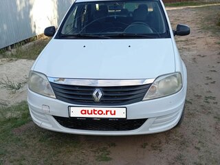 2015 Renault Logan I Рестайлинг, белый, 450000 рублей, вид 1