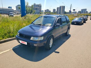 1995 Mitsubishi Space Wagon II, синий, 203000 рублей, вид 1