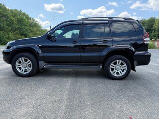2008 Toyota Land Cruiser Prado 5-speed 120 Series Рестайлинг, чёрный, 2090000 рублей, вид 2