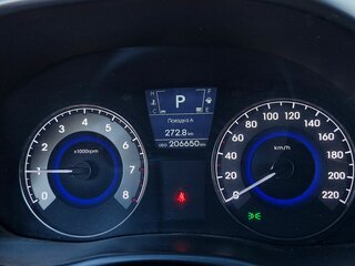 2014 Hyundai Solaris I, чёрный, 585000 рублей, вид 4