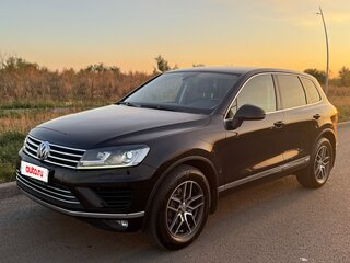 2015 Volkswagen Touareg II Рестайлинг, чёрный, 2650000 рублей, вид 1