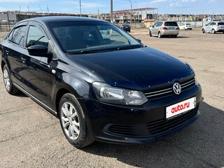 2012 Volkswagen Polo V, чёрный, 650000 рублей, вид 3
