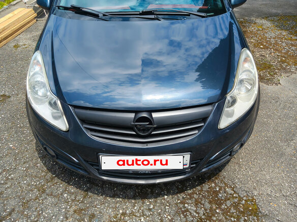 2007 Opel Corsa D, серый - вид 1