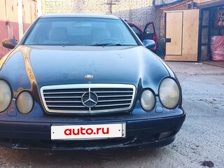 1997 Mercedes-Benz CLK-Класс 230 I (W208), синий, 300000 рублей, вид 2
