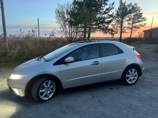 2008 Honda Civic VIII, бежевый, 850000 рублей, вид 5