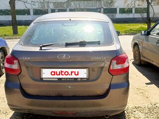 2017 Lada (ВАЗ) Granta I, коричневый, 500000 рублей, вид 3