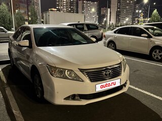 2012 Toyota Camry VII (XV50), белый, 1305000 рублей, вид 2
