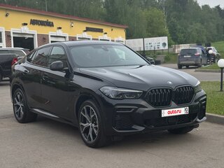 2021 BMW X6 40i III (G06), чёрный, 11600000 рублей, вид 2