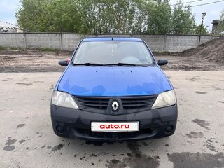 2007 Renault Logan I, синий, 180000 рублей, вид 2
