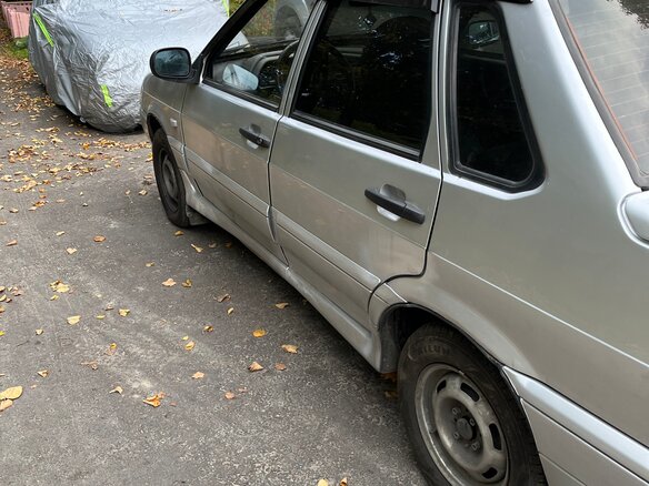 2008 Lada (ВАЗ) 2115, серебристый, 169000 рублей - вид 3