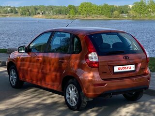 2013 Lada (ВАЗ) Kalina II, оранжевый, 365000 рублей, вид 4