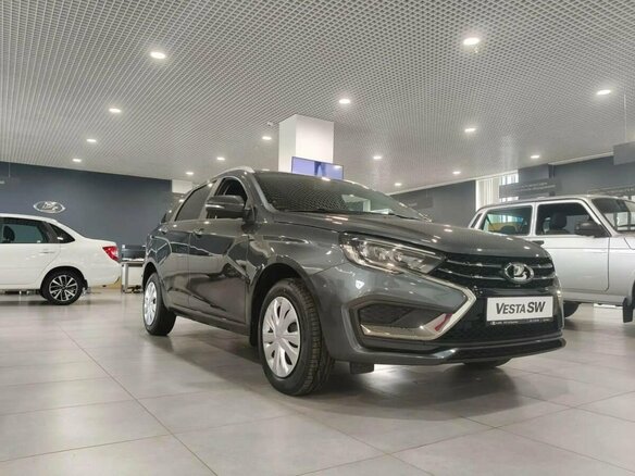2026 Lada (ВАЗ) Vesta SW I Рестайлинг (NG), серый - вид 2
