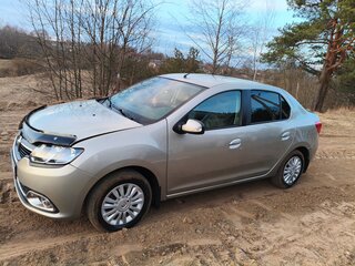 2017 Renault Logan II, бежевый, 770000 рублей, вид 4