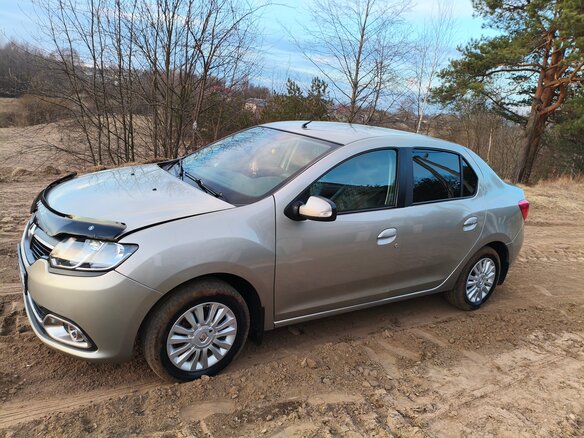2017 Renault Logan II, бежевый, 770000 рублей - вид 3