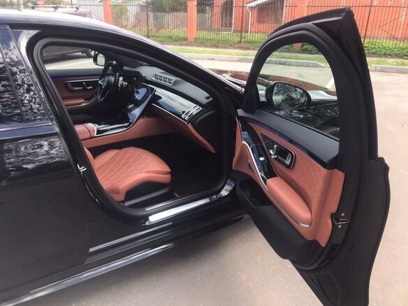 2021 Mercedes-Benz S-Класс 350 d Long 4MATIC VII (W223), чёрный, 12333000 рублей - вид 9