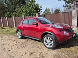 2015 Nissan Juke I Рестайлинг, красный, 1150000 рублей, вид 3