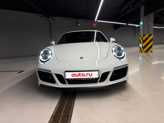 2019 Porsche 911 Carrera 4 GTS VII (991) Рестайлинг, белый, 9500000 рублей, вид 2