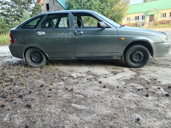 2009 Lada (ВАЗ) Priora I, серый, 220000 рублей - вид 1