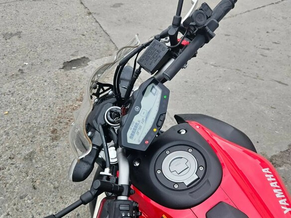 2014 Yamaha MT-07 (FZ-07), пурпурный, 610000 рублей - вид 9