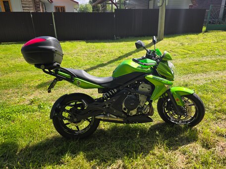 2008 Kawasaki ER-6N, зелёный, 380000 рублей, вид 1