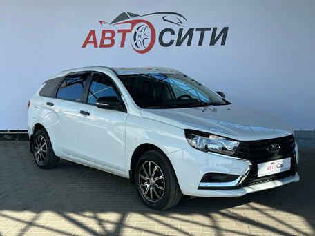 2020 Lada (ВАЗ) Vesta SW I, белый, 1250000 рублей, вид 2