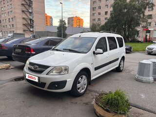 2013 Lada (ВАЗ) Largus I, белый, 615000 рублей, вид 1