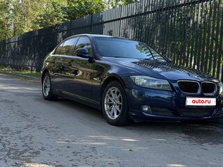 2011 BMW 3 серии 318i V (E90/E91/E92/E93) Рестайлинг, синий, 919000 рублей, вид 3
