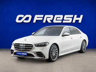 2021 Mercedes-Benz S-Класс 500 4MATIC VII (W223), белый, 11549777 рублей, вид 5
