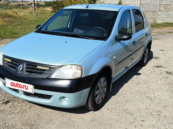 2006 Renault Logan I, зелёный, 270000 рублей - вид 3