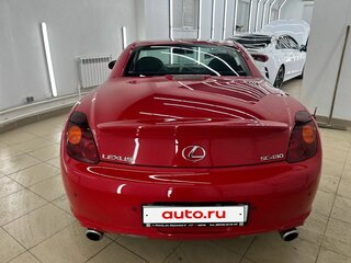 2001 Lexus SC 430 II, красный, 1790000 рублей, вид 4