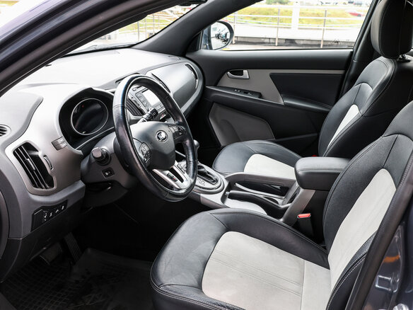 2014 Kia Sportage III Рестайлинг, синий - вид 14