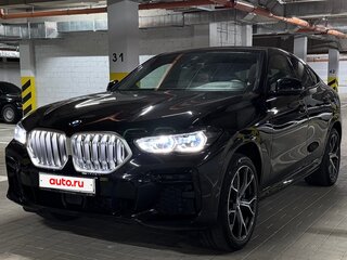 2021 BMW X6 40d III (G06), чёрный, 11800000 рублей, вид 2