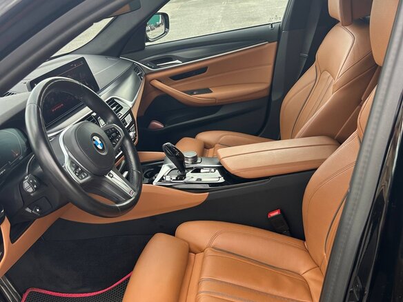 2021 BMW 5 серии 520i VII (G30/G31/G38) Рестайлинг, чёрный - вид 12