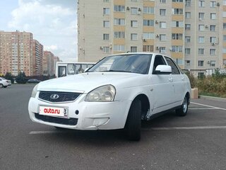 2013 Lada (ВАЗ) Priora I Рестайлинг, белый, 255000 рублей, вид 1