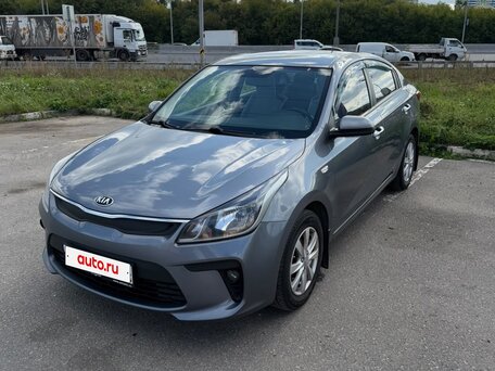 2017 Kia Rio IV, серый, 1200000 рублей, вид 1
