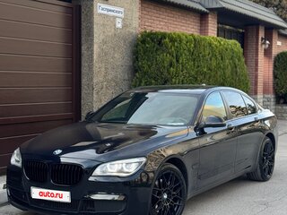 2012 BMW 7 серии 740d xDrive V (F01/F02/F04) Рестайлинг, чёрный, 2098000 рублей, вид 2