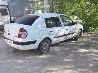 2003 Renault Symbol I Рестайлинг, белый, 160000 рублей, вид 5