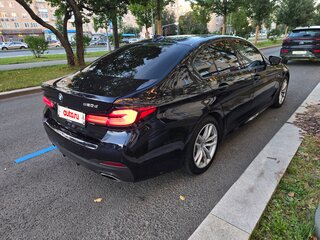 2021 BMW 5 серии 520d xDrive VII (G30/G31/G38) Рестайлинг, чёрный, 4100000 рублей, вид 3
