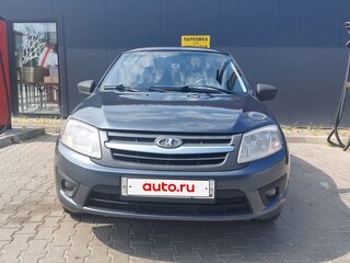 2016 Lada (ВАЗ) Granta I, серебристый, 430000 рублей, вид 4