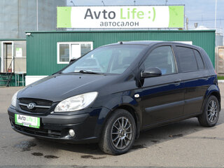2007 Hyundai Getz I Рестайлинг, чёрный, 449000 рублей, вид 1
